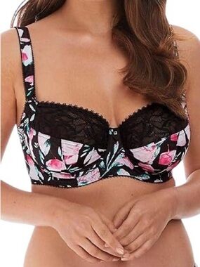 Fantasie Frances Bra Underwire Side Support Bra Full Coverage Size 32DDD